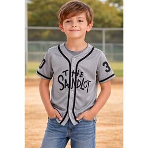 Sandlot Benny Rodriguez Baseball Jersey Kids Small No.30
